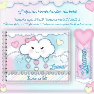 livro do bebe chuva de amor rosa arquivo digital anotacoes 1