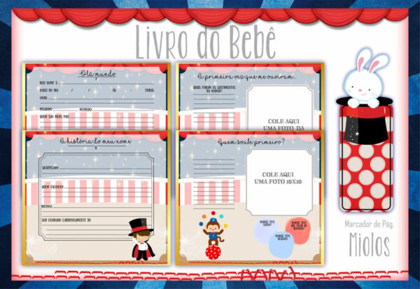 Livro do Bebê Circo - Arquivo Digital - Imagem 2