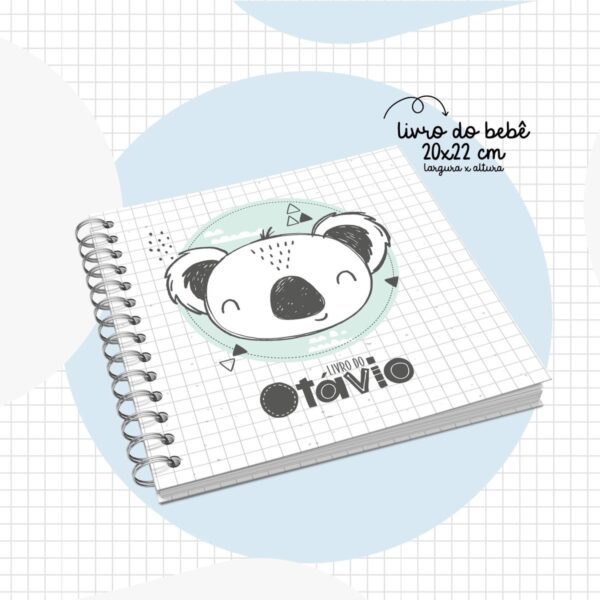 Livro do Bebê Coala Escandinavo - Arquivo Digital