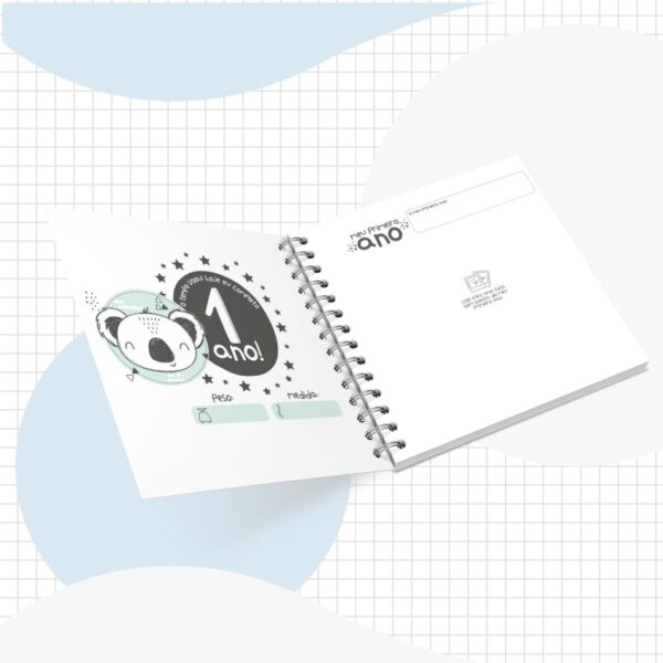 Livro do Bebê Coala Escandinavo - Arquivo Digital - Imagem 3