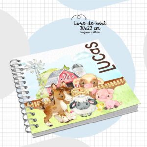 livro do bebe fazendinha arquivo digital antes de voce chegar