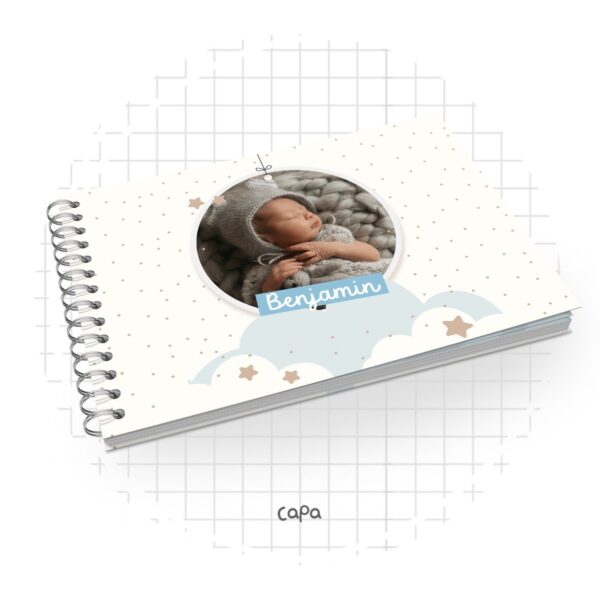 Livro do Bebê Foto Menino - Arquivo Digital
