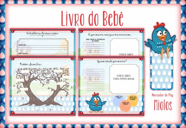 Livro do Bebê Galinha Pintadinha - Arquivo Digital - Imagem 2