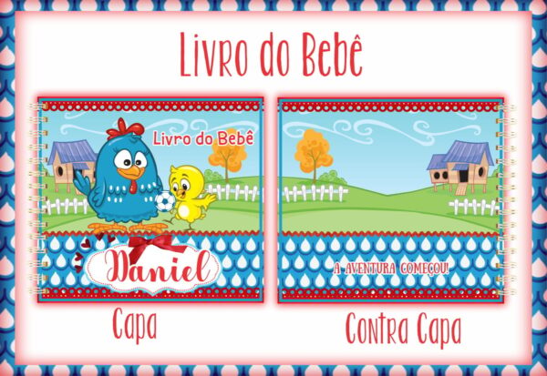 Livro do Bebê Galinha Pintadinha - Arquivo Digital