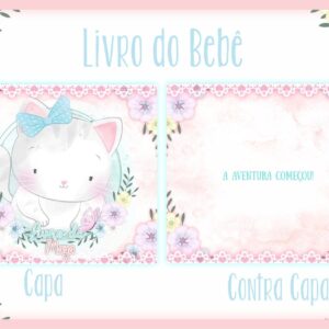 livro do bebe gatinha i arquivo digital lembrancas