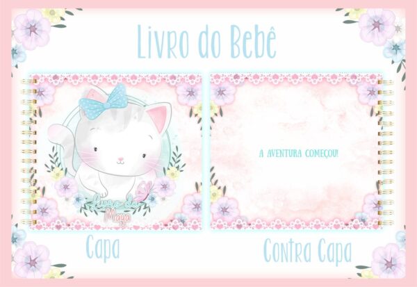 Livro do Bebê Gatinha I - Arquivo Digital