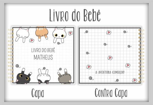 Livro do Bebê Gatinhos - Arquivo Digital