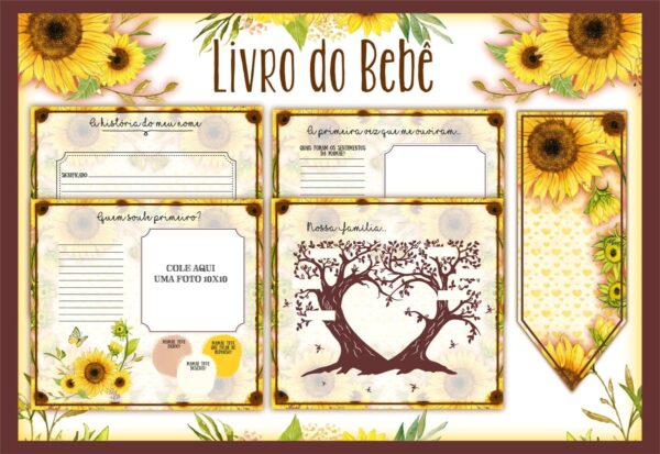 Livro do Bebê Girassol - Arquivo Digital - Imagem 2