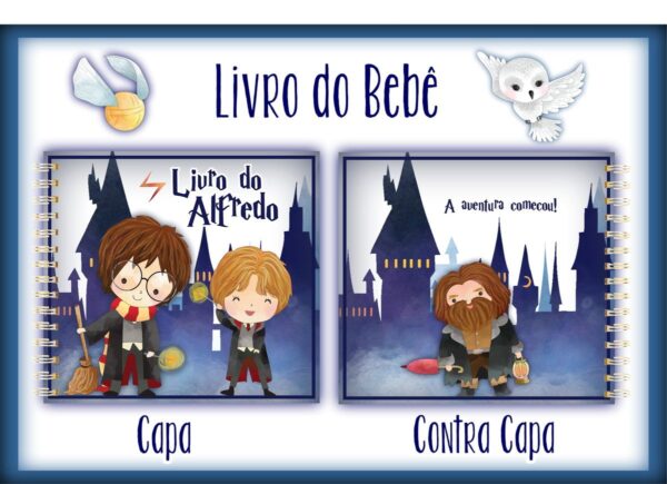 Livro do Bebê Harry Potter - Arquivo Digital