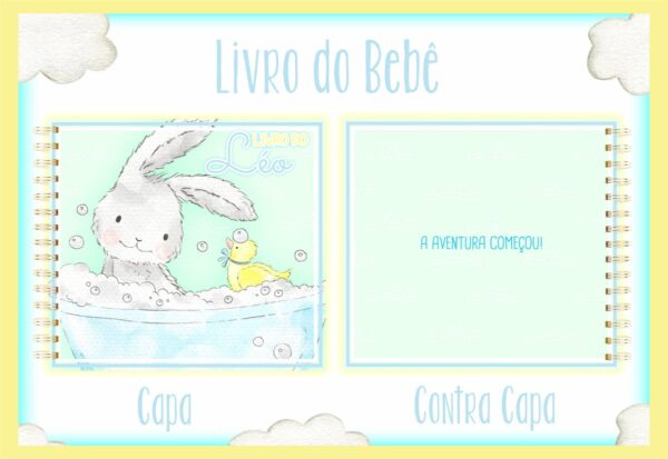 Livro do Bebê Hora do Banho - Arquivo Digital
