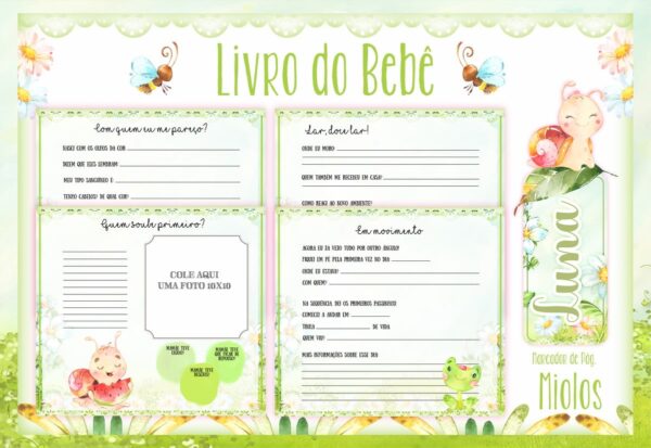 Livro do Bebê Jardim I - Arquivo Digital - Imagem 2