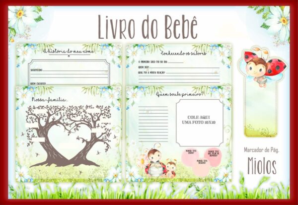 Livro do Bebê Joaninha - Arquivo Digital - Imagem 2
