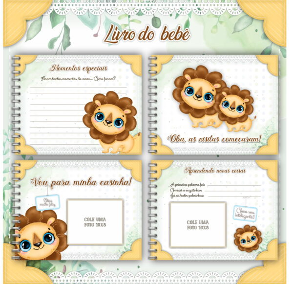 Livro do Bebê Leãozinho I - Arquivo Digital