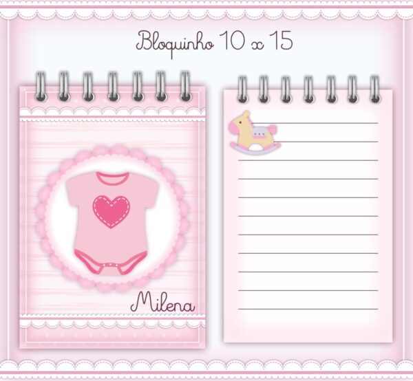 Livro do Bebê Menina - Arquivo Digital - Imagem 2