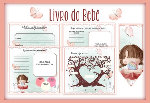Livro do Bebê Menininha - Arquivo Digital - Imagem 2