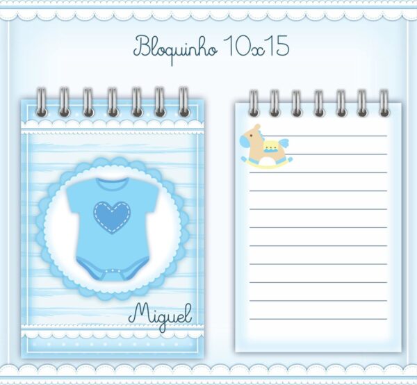 Livro do Bebê Azul Menino - Arquivo Digital - Imagem 2