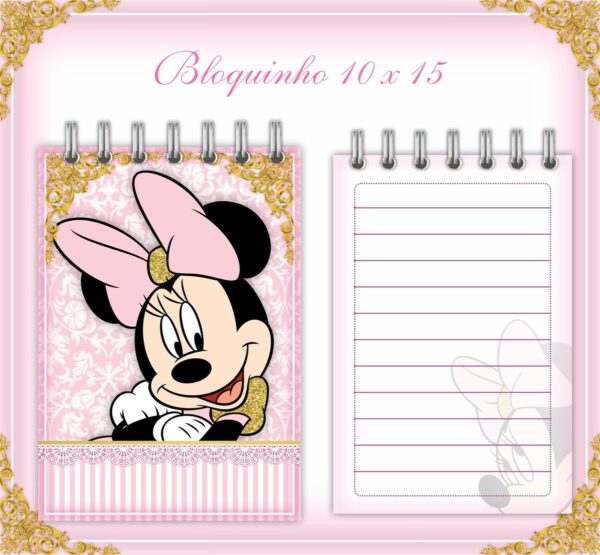 Livro do Bebê Minie Rosa - Arquivo Digital - Imagem 4