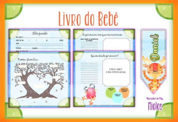 Livro do Bebê Monstrinhos - Arquivo Digital - Imagem 2