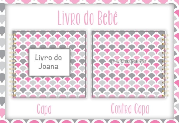 Livro do Bebê Neutro Menina - Arquivo Digital