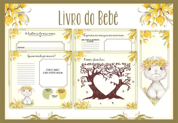 Livro do Bebê Ovelhinha - Arquivo Digital - Imagem 2