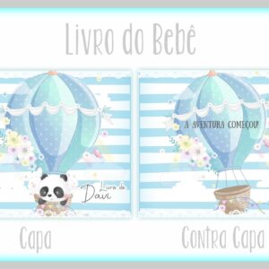 livro do bebe panda baloeiro arquivo digital mensagem