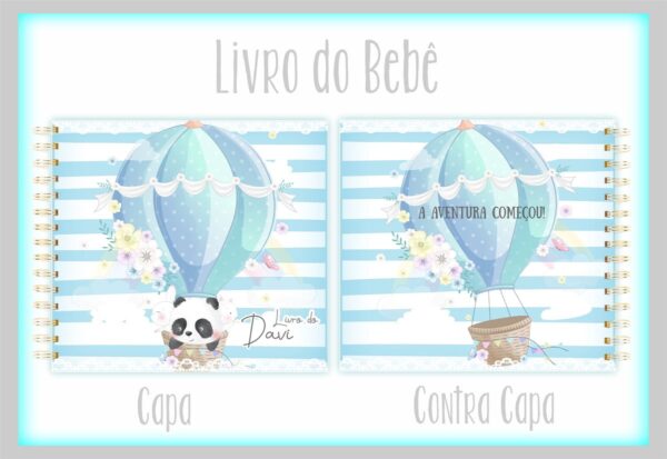 Livro do Bebê Panda Baloeiro - Arquivo Digital