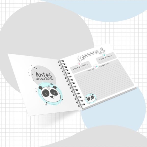 Livro do Bebê Panda Escandinavo - Arquivo Digital - Imagem 2