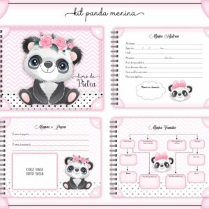 livro do bebe pandinha arquivo digital anotacoes sobre bebe