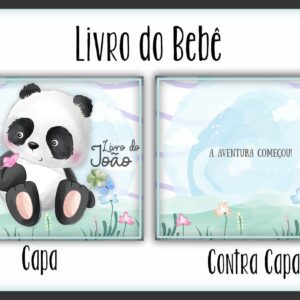 livro do bebe pandinha menino i arquivo digital diario do bebe