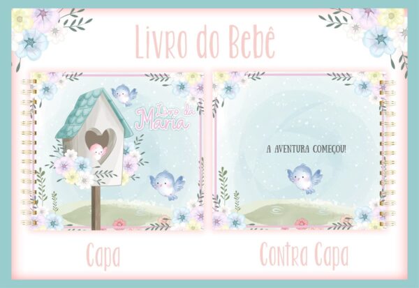 Livro do Bebê Passarinhos I - Arquivo Digital - Imagem 2