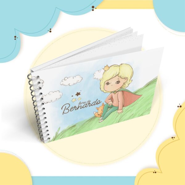 Livro do Bebê Pequeno Príncipe - Arquivo Digital