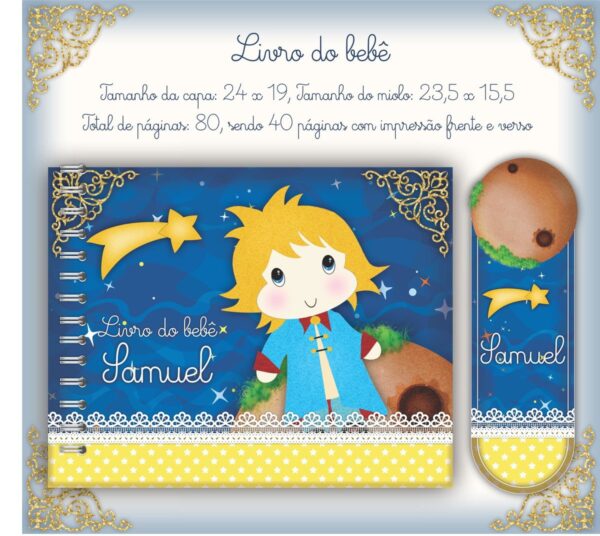 Livro do Bebê Pequeno Príncipe Completo - Arquivo Digital