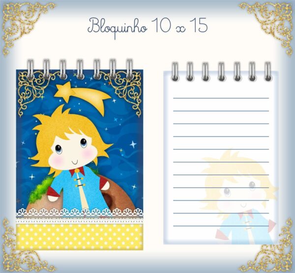Livro do Bebê Pequeno Príncipe Completo - Arquivo Digital