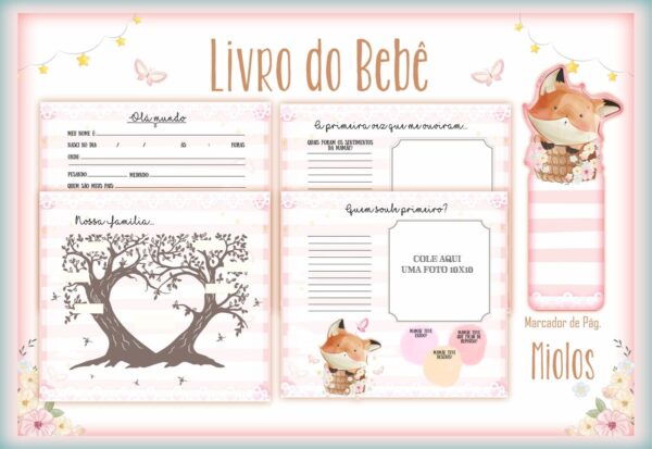 Livro do Bebê Raposa - Arquivo Digital - Imagem 2