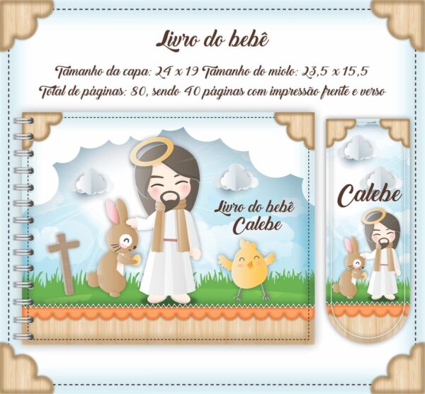 Livro do Bebê Religioso - Arquivo Digital