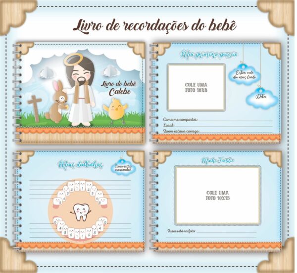 Livro do Bebê Religioso - Arquivo Digital - Imagem 4