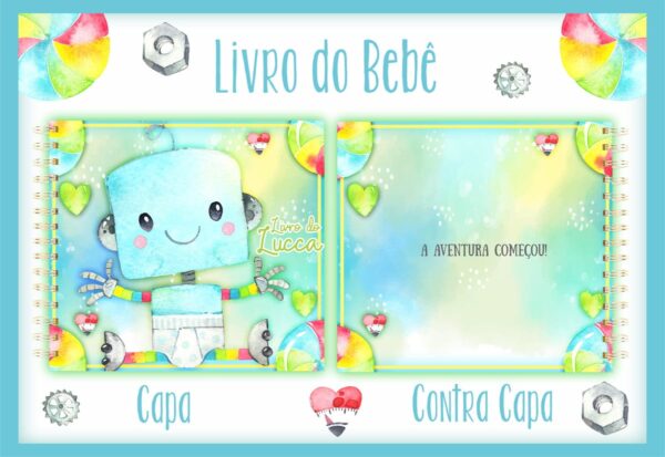 Livro do Bebê Robozinho - Arquivo Digital - Imagem 2