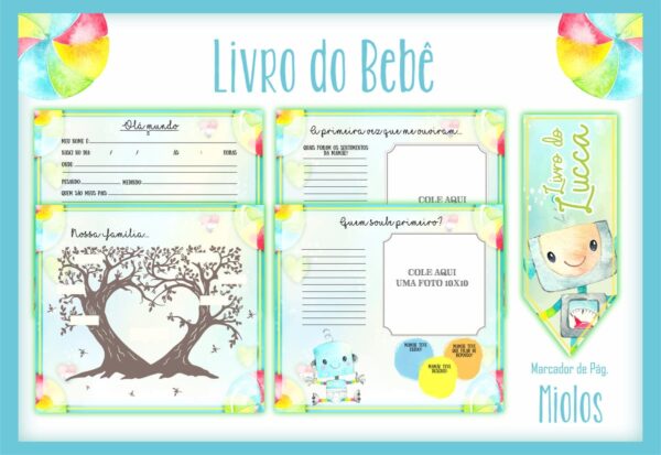Livro do Bebê Robozinho - Arquivo Digital