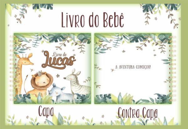 Livro do Bebê Safari II - Arquivo Digital