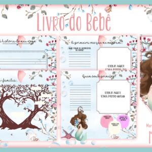 livro do bebe sereias arquivo digital fotos e mensagens