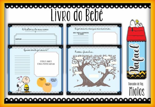 Livro do Bebê Snoopy - Arquivo Digital - Imagem 2