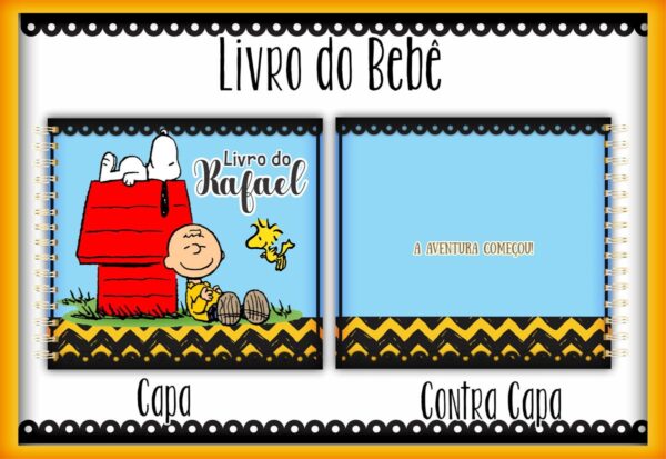 Livro do Bebê Snoopy - Arquivo Digital