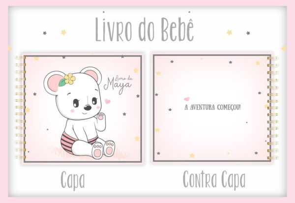Livro do Bebê Ursinha BABY - Arquivo Digital - Imagem 2