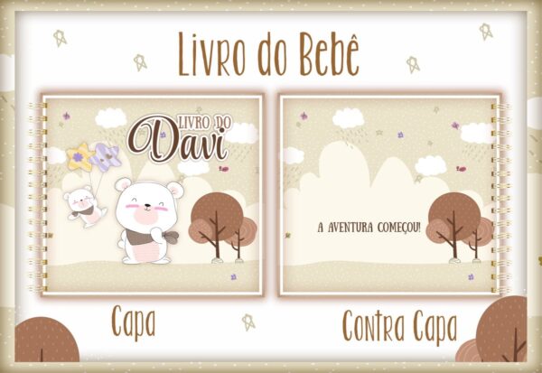 Livro do Bebê Ursinho Meigo - Arquivo Digital