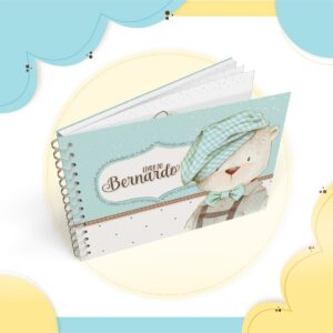 livro do bebe ursinho vintage arquivo digital lembrancas 1