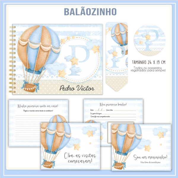 Livro e Caderneta do Balão Clean - Arquivo Digital