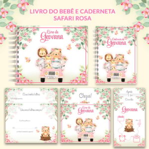 livro e caderneta safari rosa arquivo digital livro e caderneta safari rosa arquivo digital