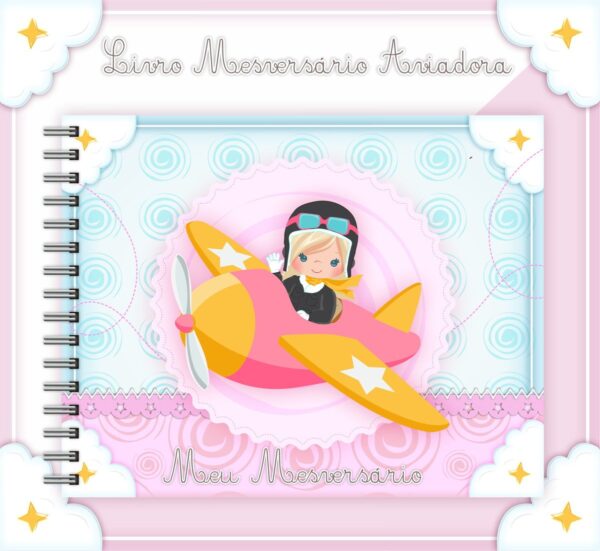 Livro Mesversário Aviadora - Arquivo Digital