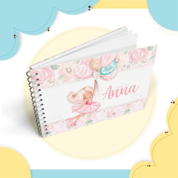 Livro Mêsversário Bailarina - Arquivo Digital