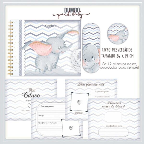Livro Mesversário Dumbo - Arquivo Digital